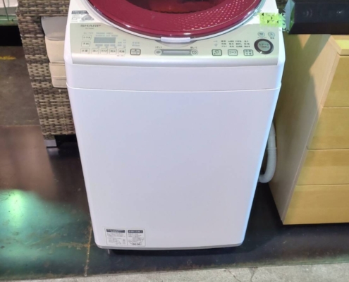 洗濯機（シャープ製）