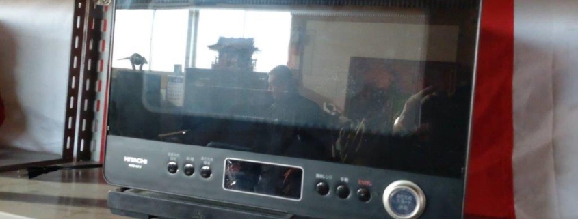 日立製の電子レンジ