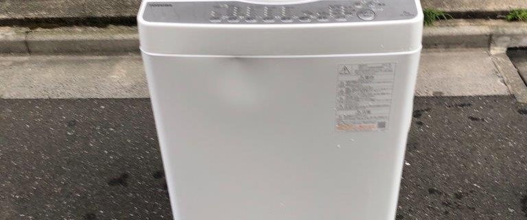 東芝製の洗濯機「AW-7G9BK」