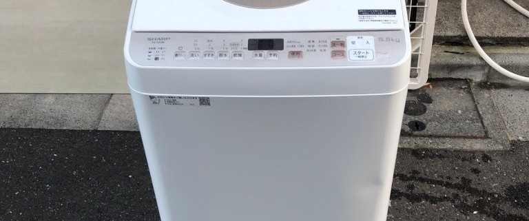 シャープ製全自動洗濯乾燥機「ES-T5EBK-N」