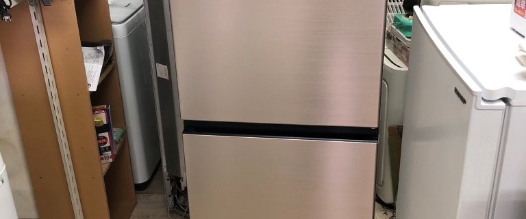 日立製冷蔵庫R-27SVの外観（3ドアタイプ・メタリック仕上げ）｜栃木市祝町での出張回収前の状態